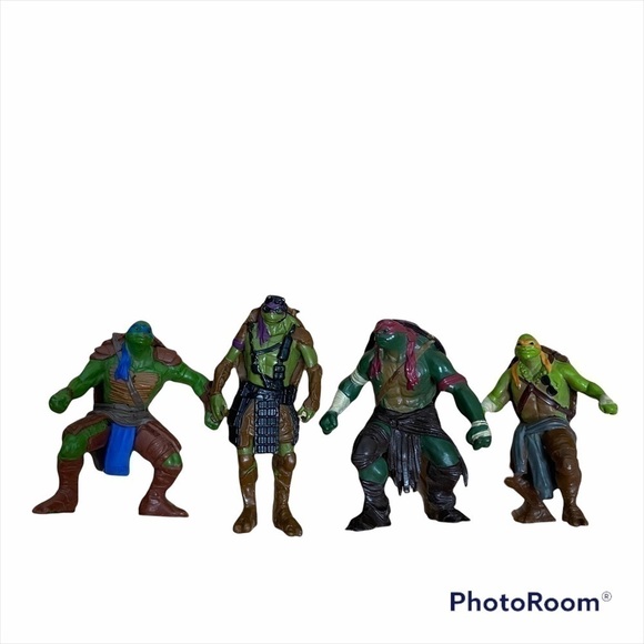 Teenage Ninja Mutant Turtles Figure Set 2014 Movie - Picture 1 of 3